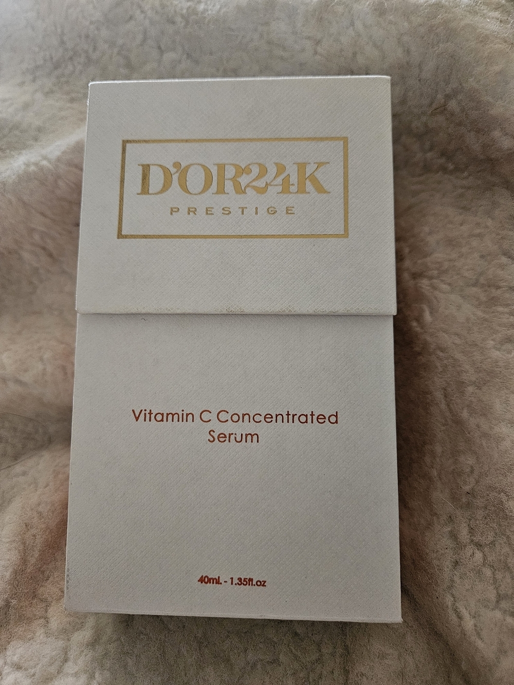 D’OR24K Prestige Vitamin C Concentrated Serum 40mL | 24K Gold | NIB